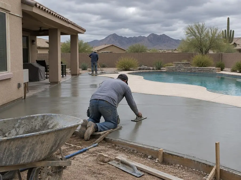 Concrete Patios in Goodyear, AZ
